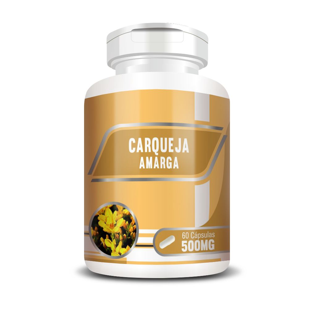 Carqueja Amarga 500mg 60 cápsulas RN Suplementos
