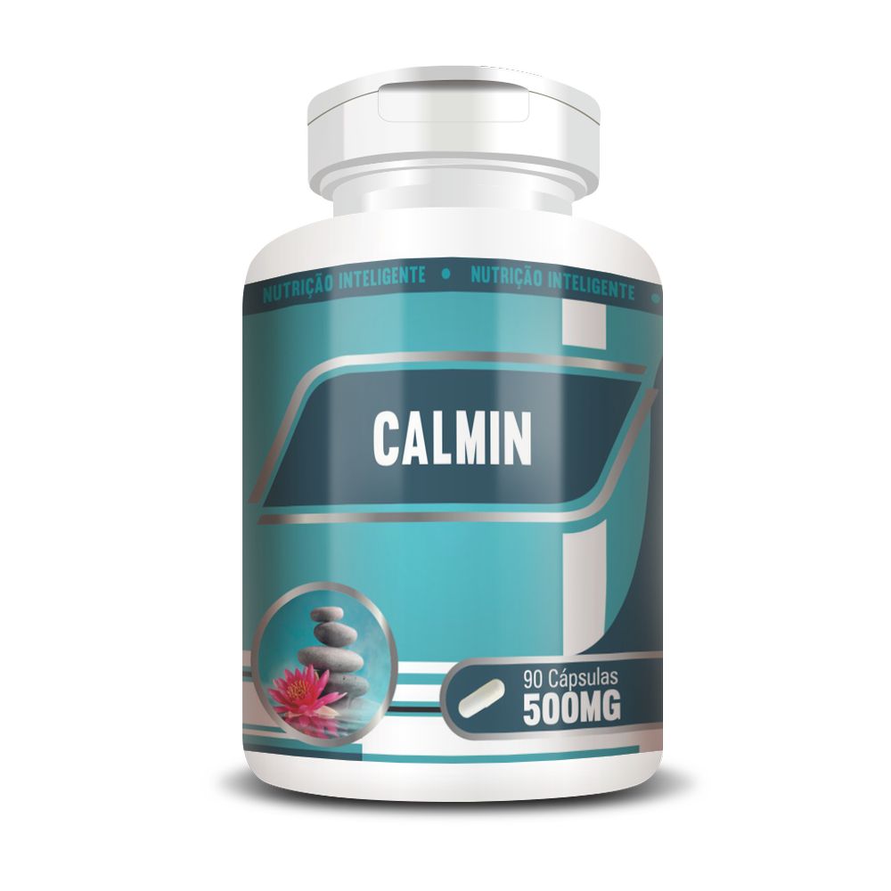 Calmin 500mg 90 cápsulas RN Suplementos
