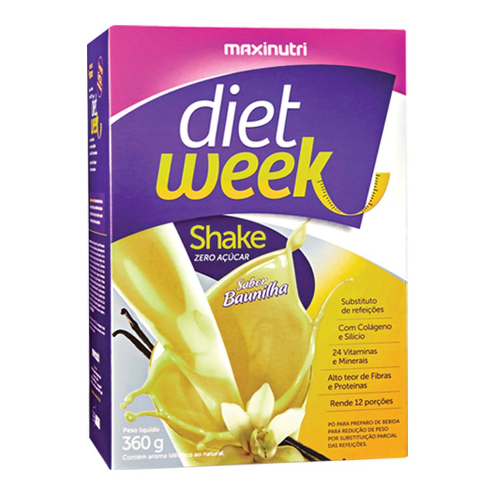 Diet Week Shake 360g Baunilha Maxinutri
