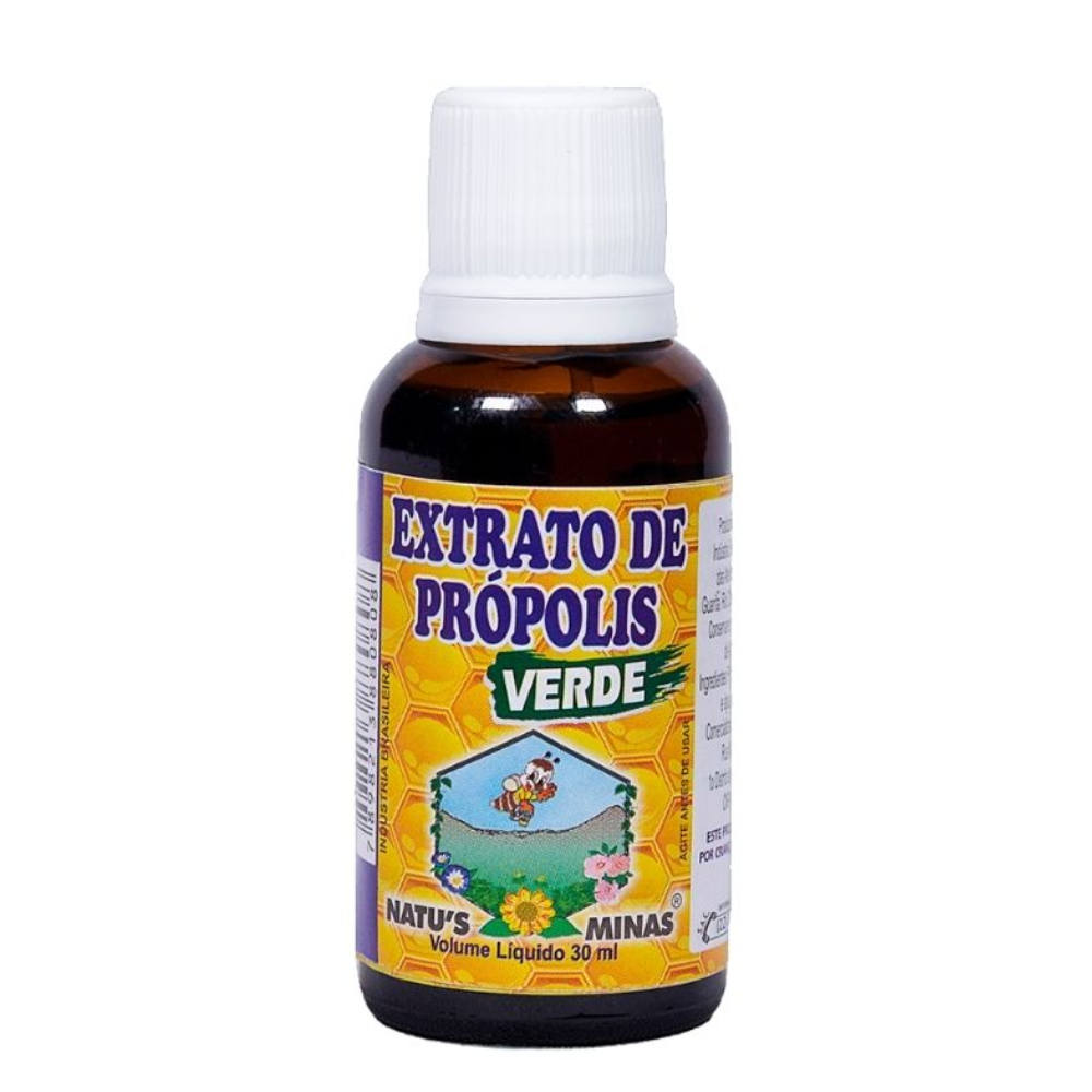 Propolis Verde Gotas 30ml Natus Minas