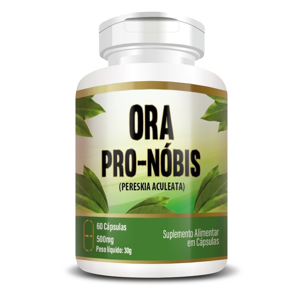 Ora Pro Nobis 500mg 60 cápsulas RN Suplementos