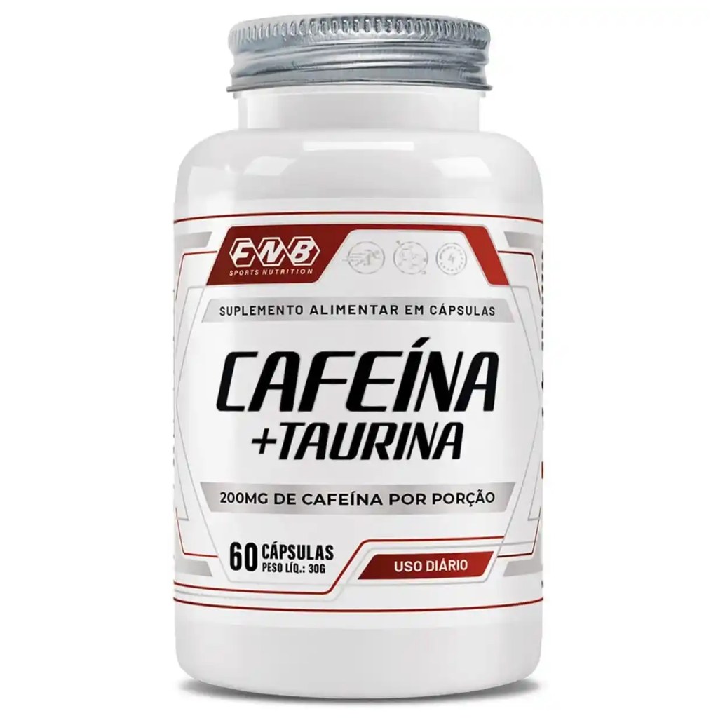 Cafeina com Taurina 500mg 60 cápsulas Flora Nativa