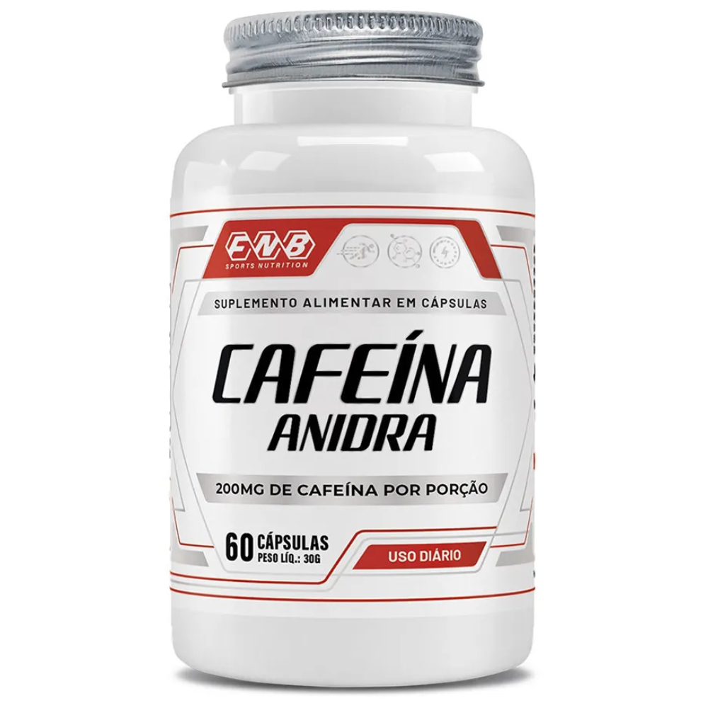 Cafeina Anidra (200mg) 60 cápsulas Flora Nativa