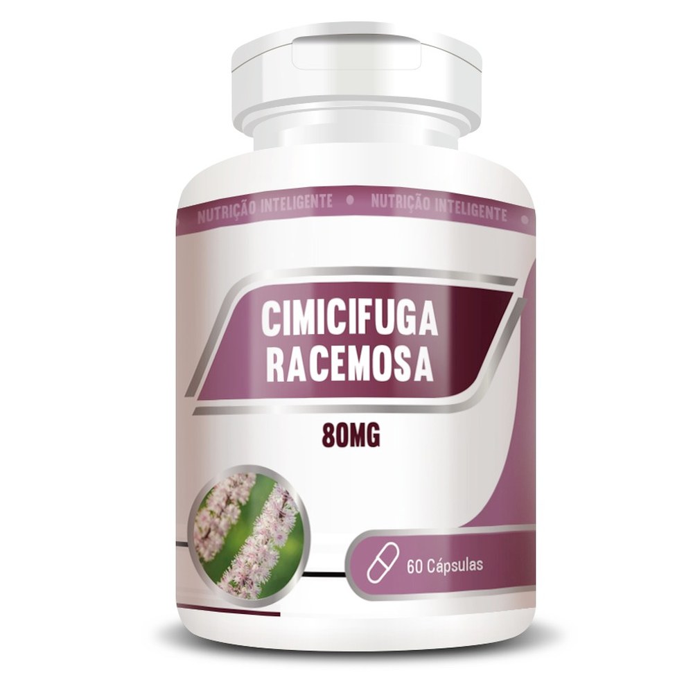 Cimicifuga (80mg) 500mg 60 cápsulas RN Suplementos