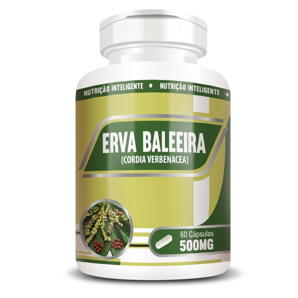 Erva Baleeira 500mg 60 cápsulas RN Suplementos