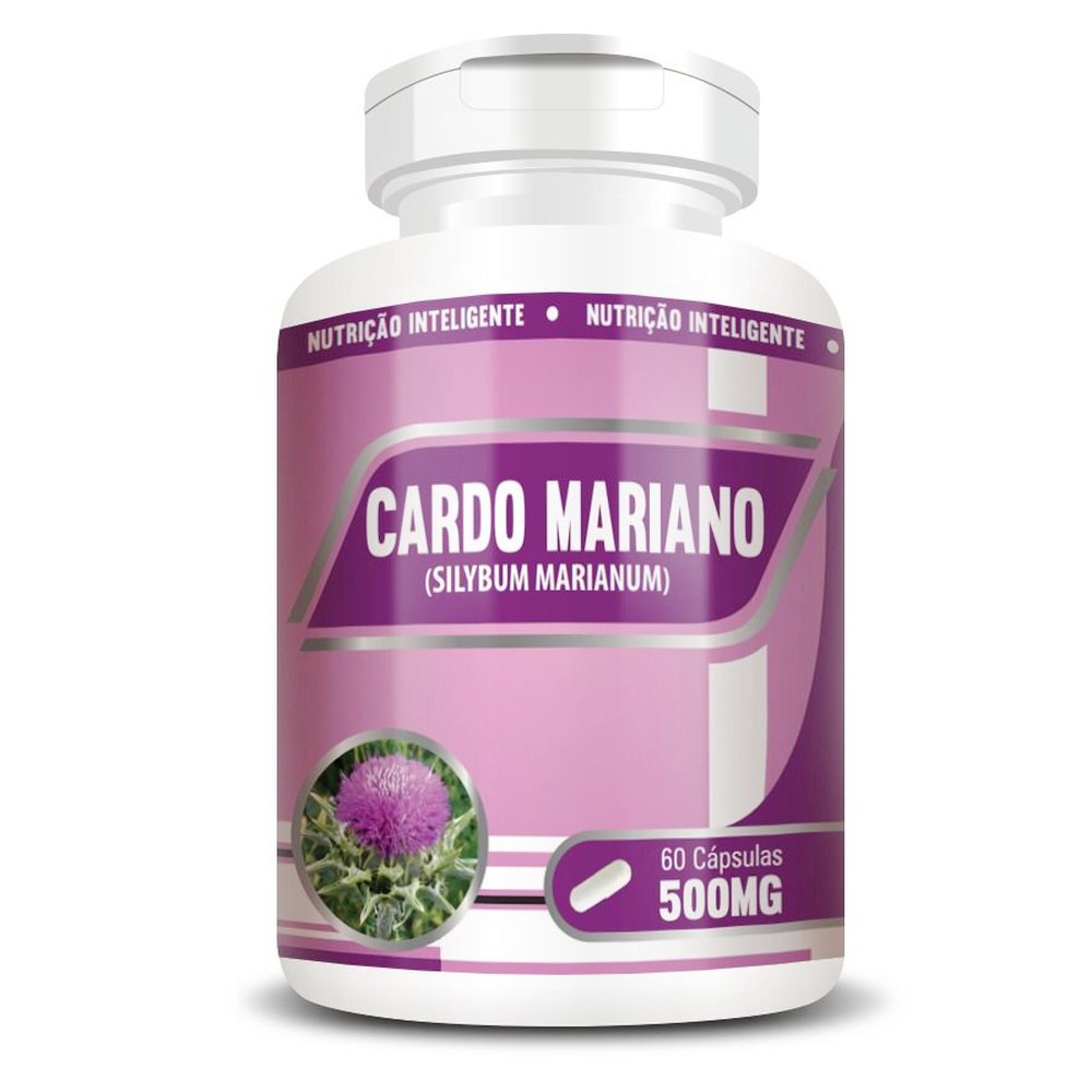 Cardo Mariano 500mg 60 cápsulas RN Suplementos