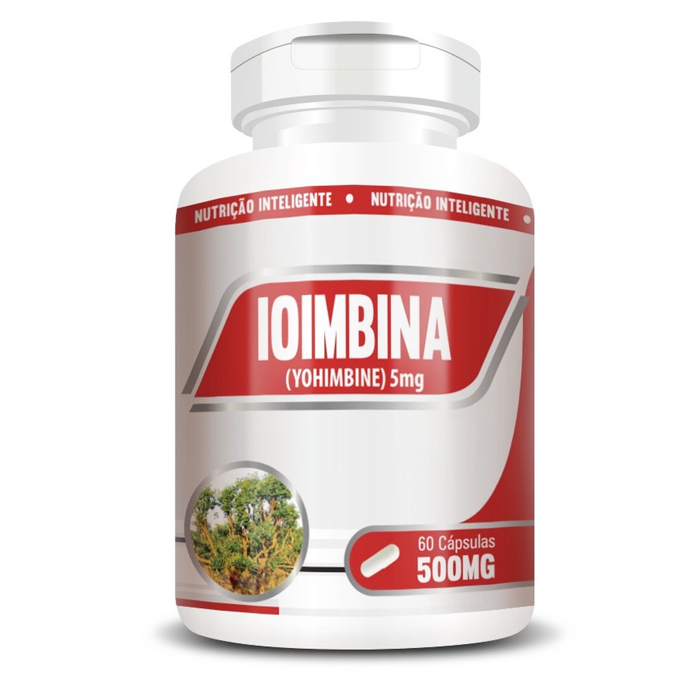 Ioimbina 500mg 60 cápsulas RN Suplementos