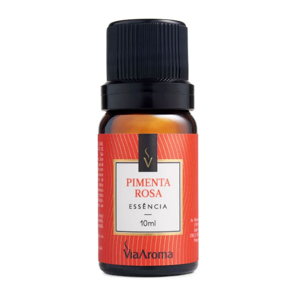 Essencia Pimenta Rosa 10ml Via Aroma