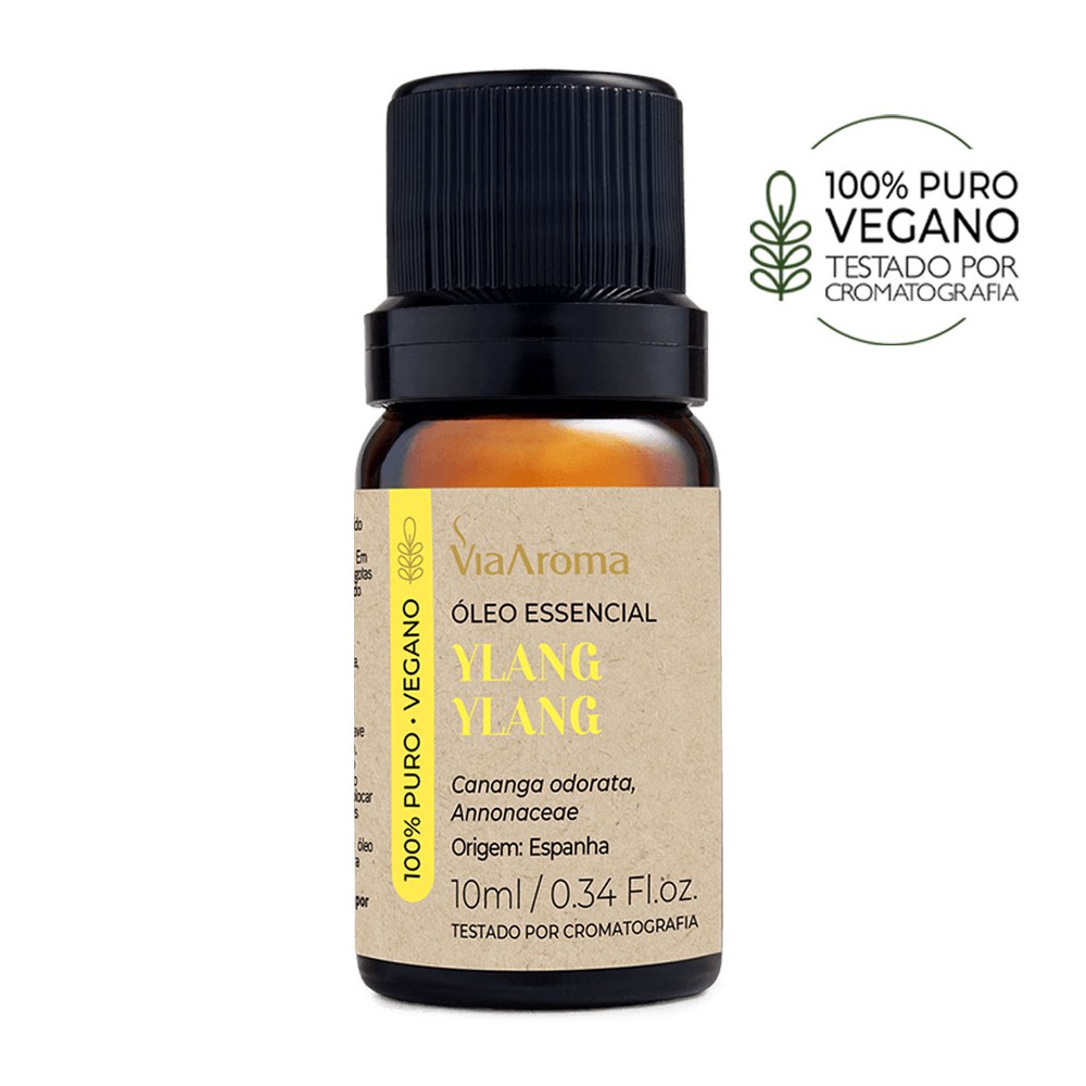 Oleo Essencial Ylang Ylang 10ml Via Aroma