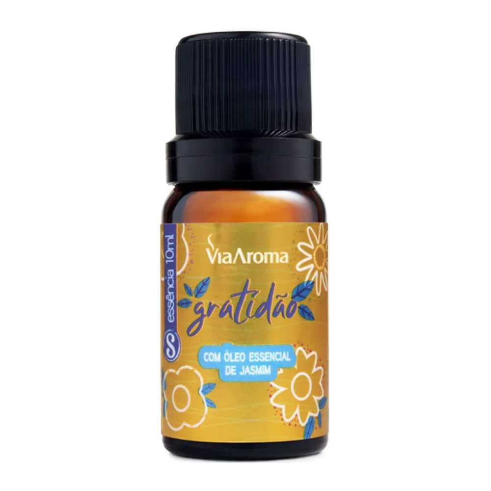 Essencia Gratidao (Com Jasmim) 10ml Via Aroma