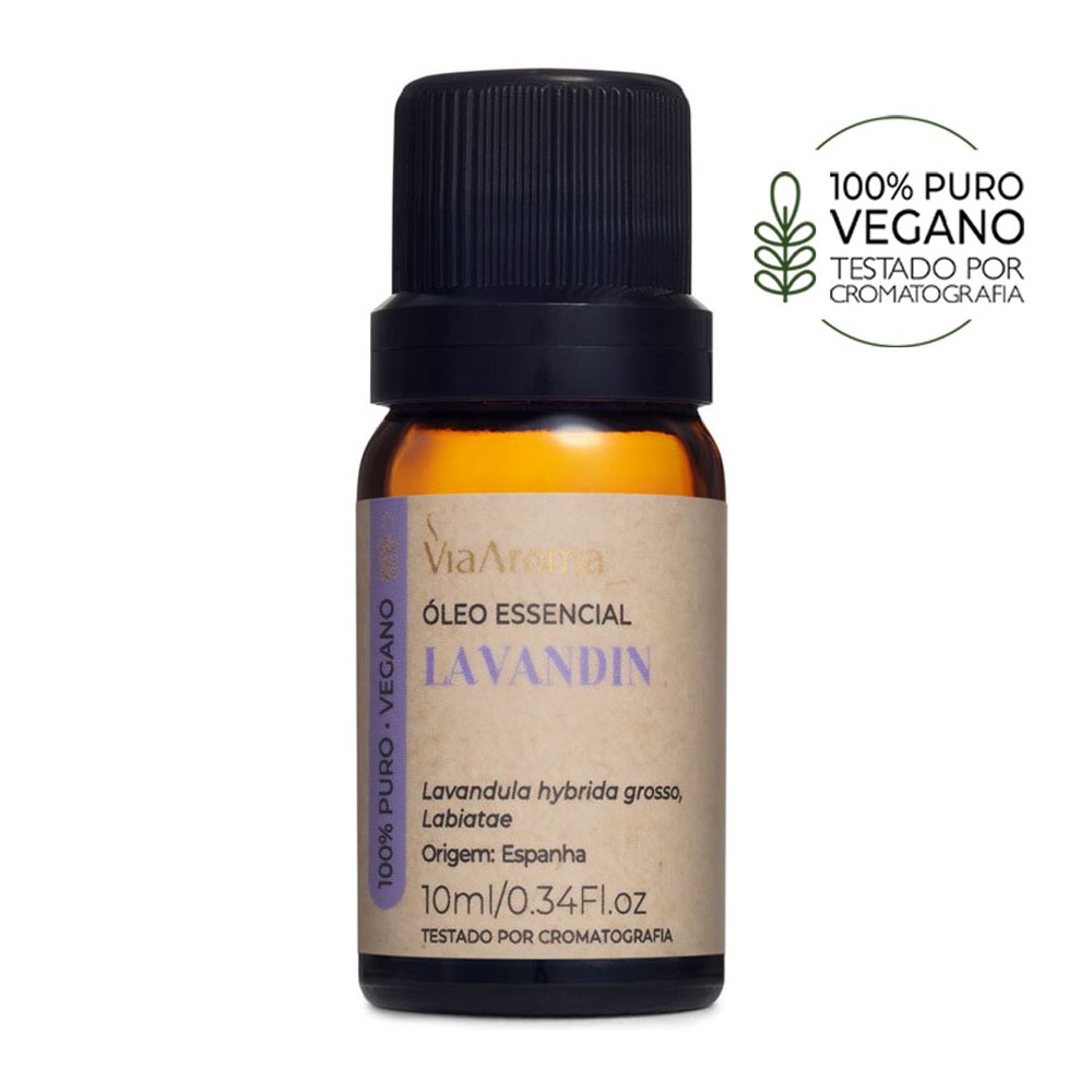 Oleo Essencial Lavandin 10ml Via Aroma
