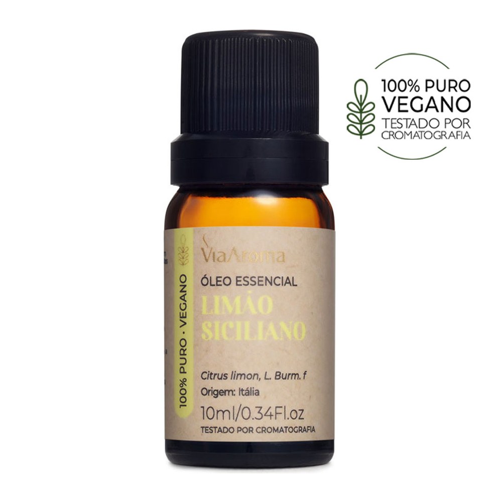Oleo Essencial Limao Siciliano 10ml Via Aroma