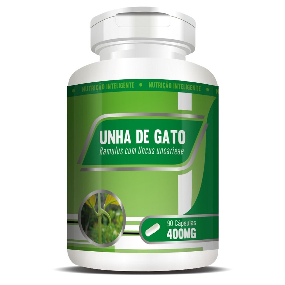 Unha de Gato 500mg 90 cápsulas RN Suplementos
