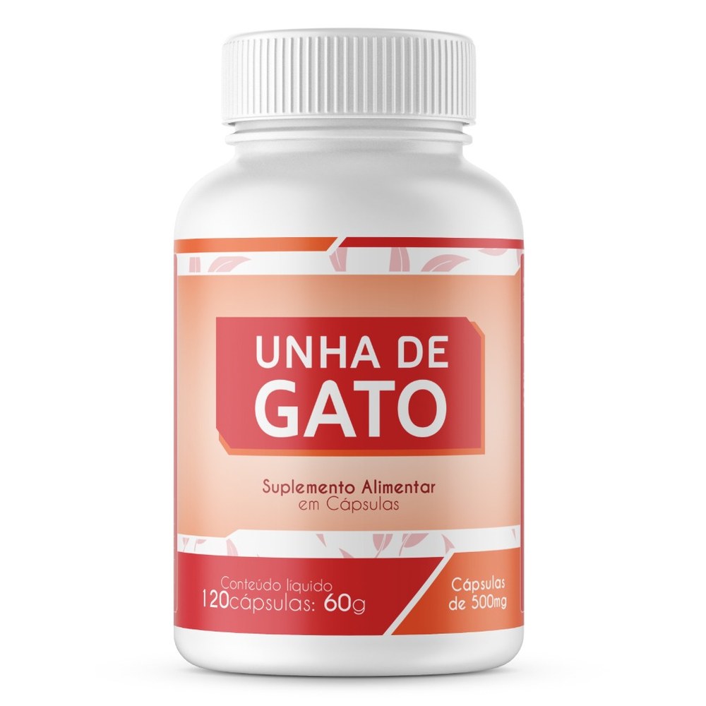 Unha De Gato 500mg 120 cápsulas Naturalis Brasil