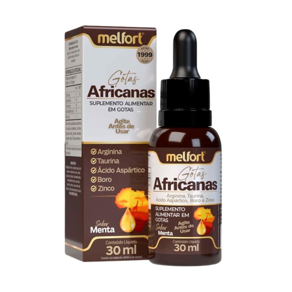 Gotas Africanas (Boro e Associações) 30ml Melfort