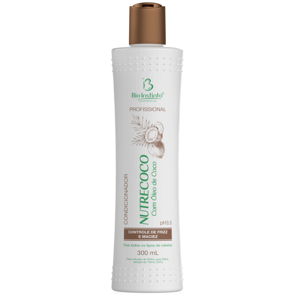Condicionador Nutrecoco - Oleo de Coco 300ml Bio Instinto