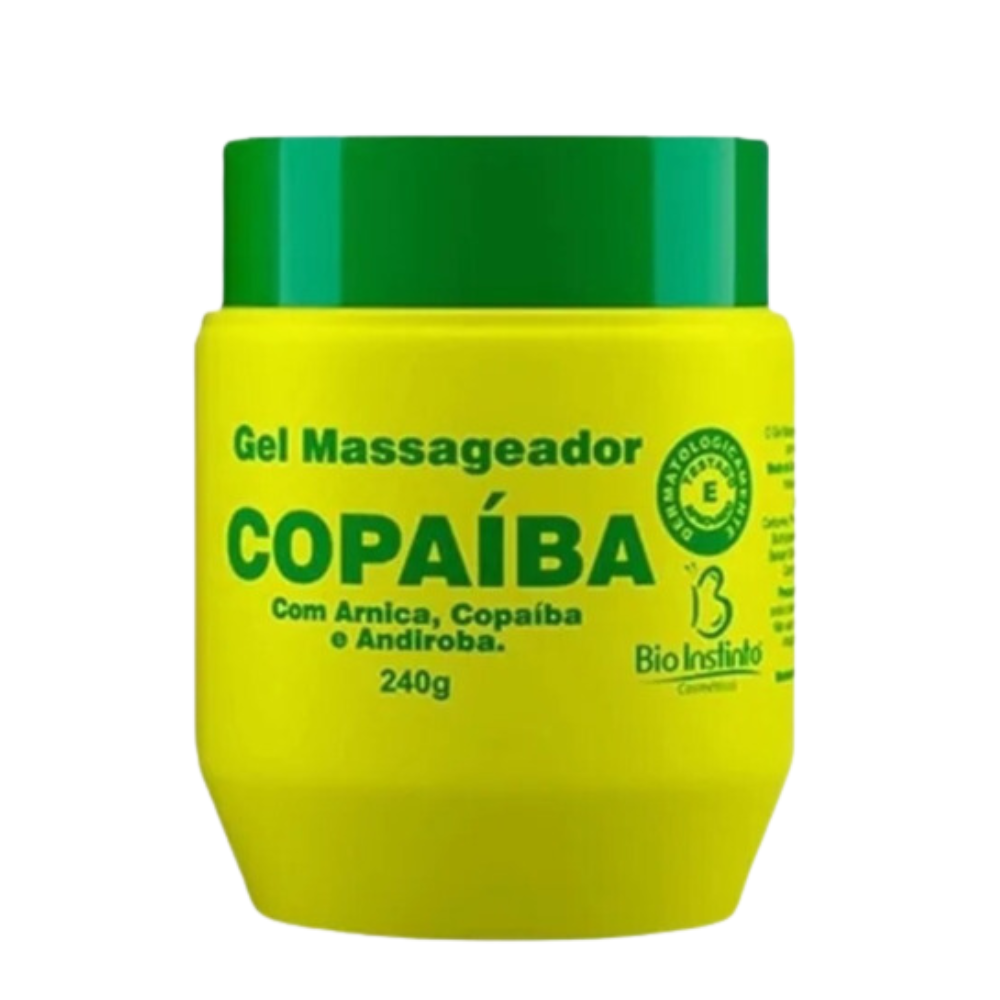 Gel Massageador Copaiba com Arnica e Andiroba 200g Bio Instinto