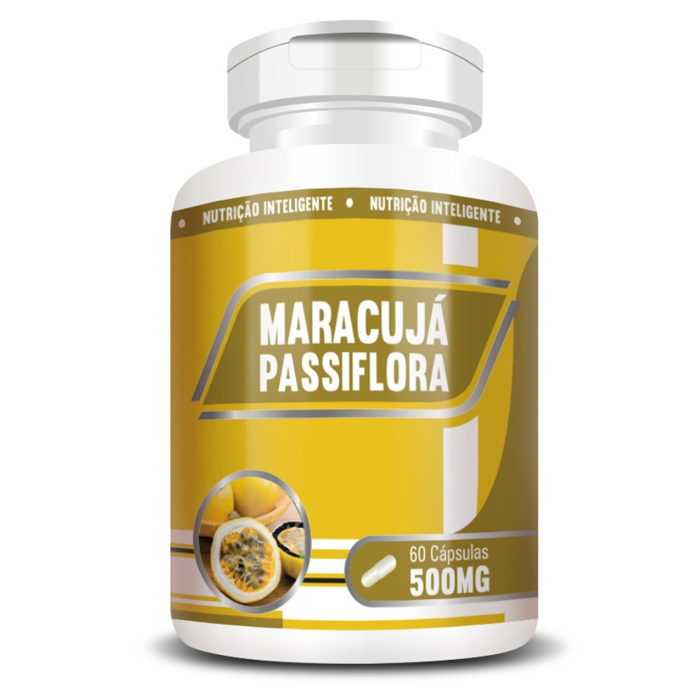 Maracuja Passiflora 500 mg 60 cápsulas RN Suplementos