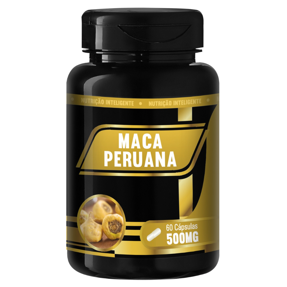Maca Peruana 500mg 60 cápsulas RN Suplementos