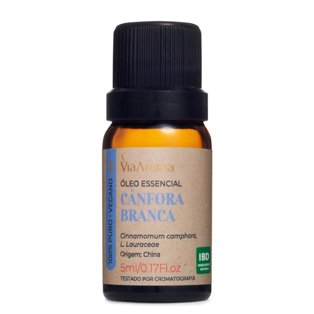 Oleo Essencial Canfora Branca 5ml Via Aroma