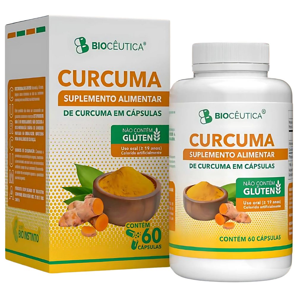 Curcuma 370mg 60 cápsulas Bioceutica