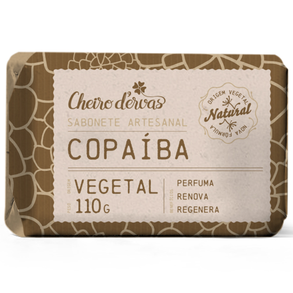 Sabonete Copaiba Natural 110g Cheiro D'Ervas