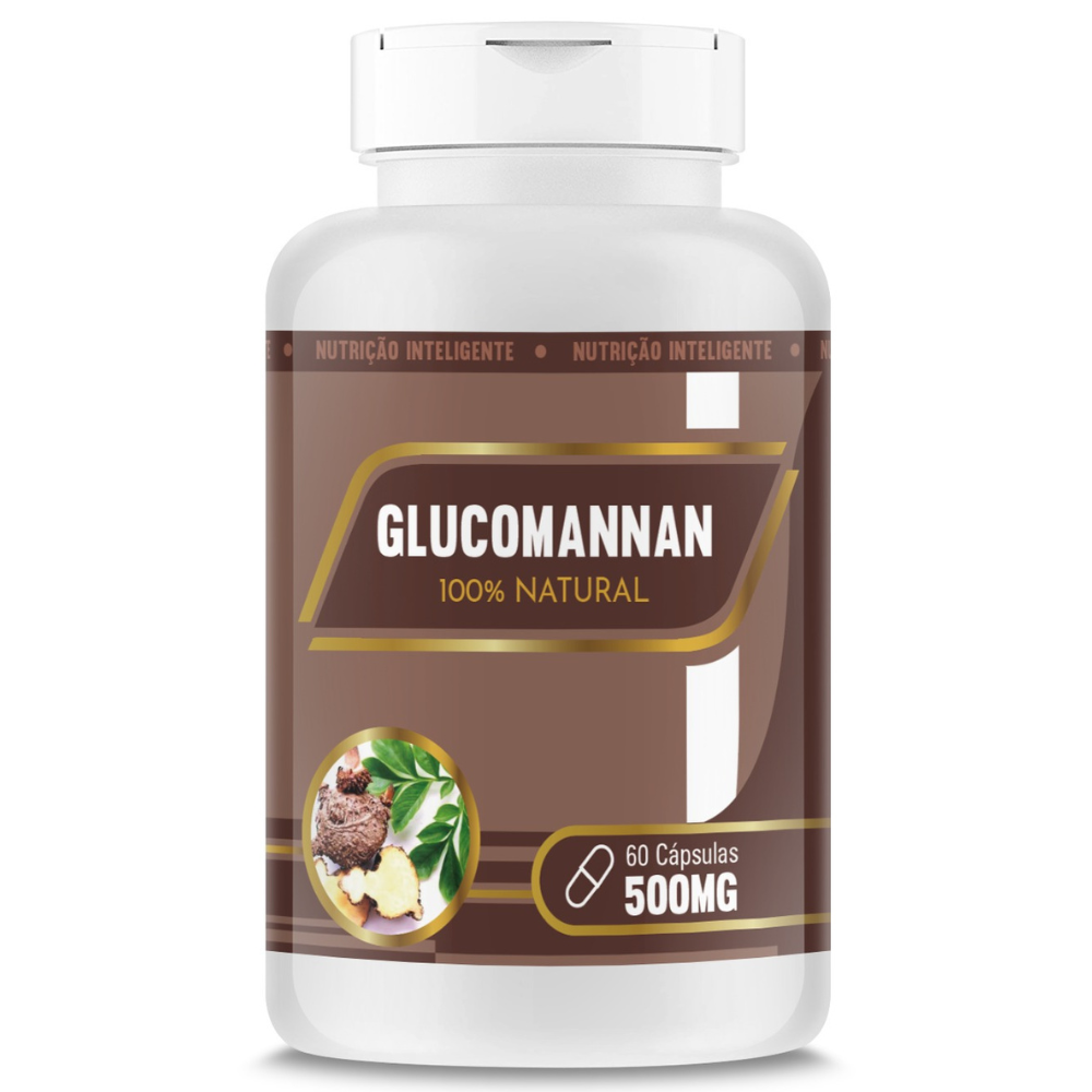 Glucomannan 500mg 60 cápsulas RN Suplementos