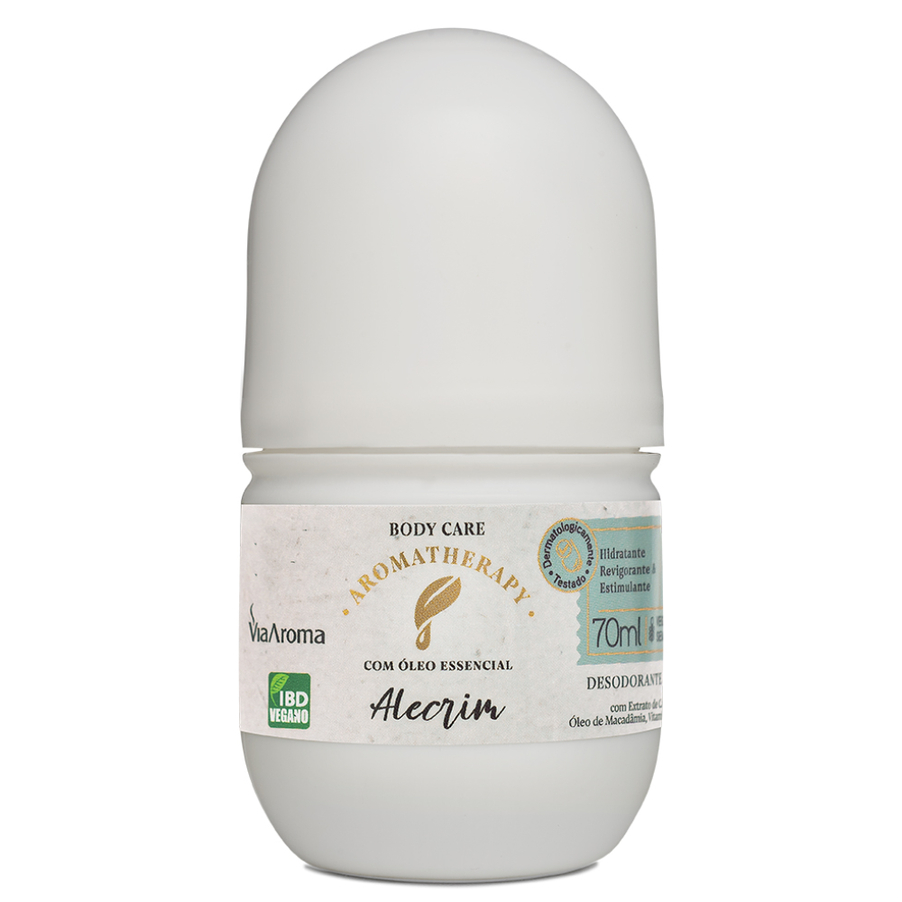 Desodorante Aromatherapy Alecrim 70ml Via Aroma