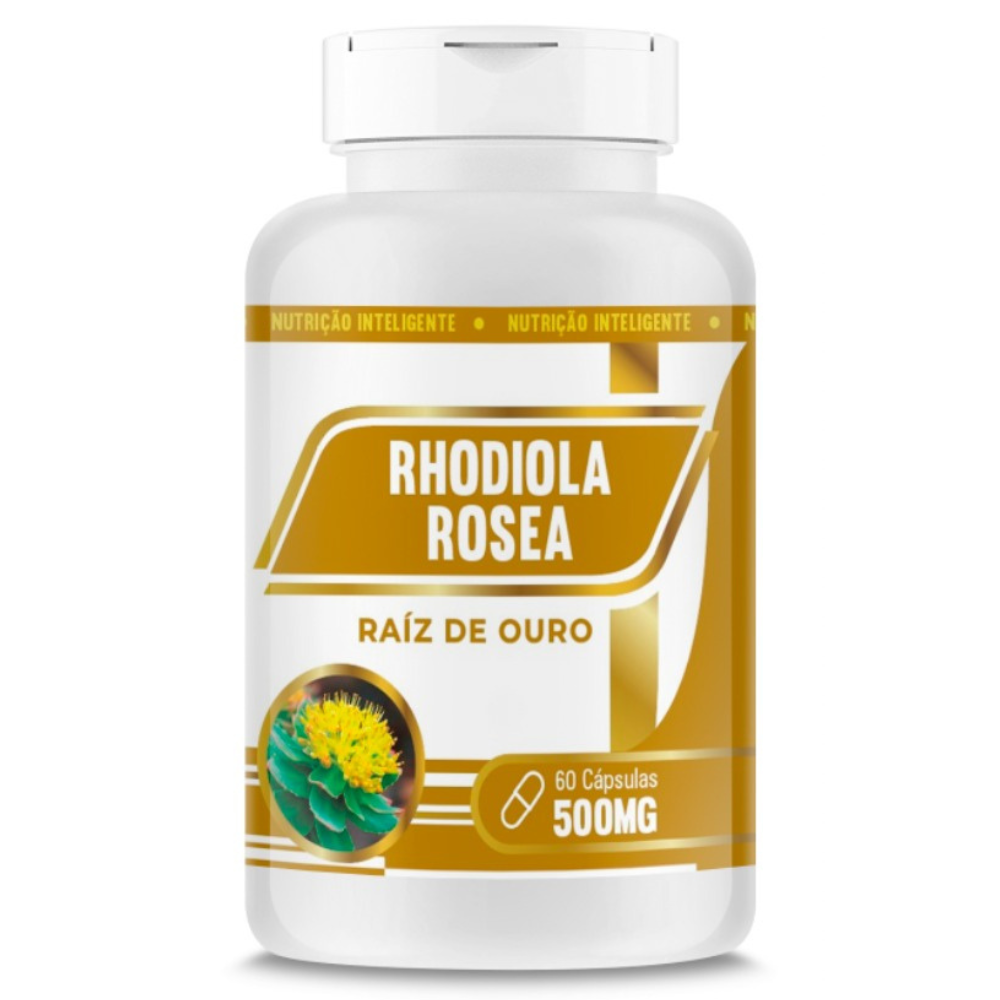 Rhodiola Rosea - Raiz de Ouro 500mg 60 cápsulas RN Suplementos