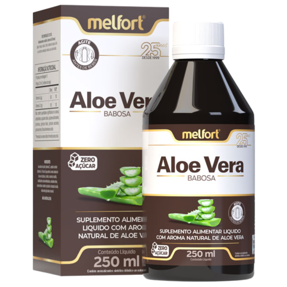Aloe Vera (Babosa) 250ml Melfort