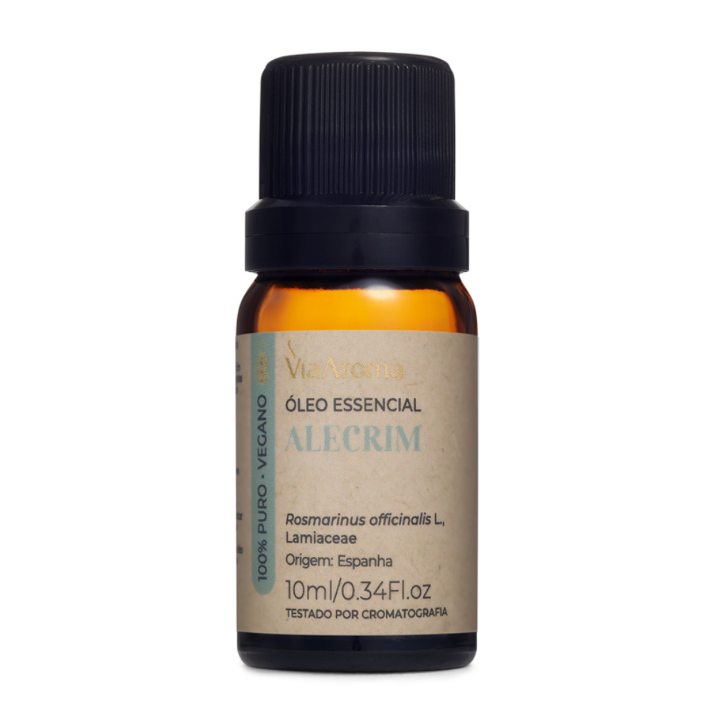 Oleo Essencial Alecrim Espanha 10ml Via Aroma 