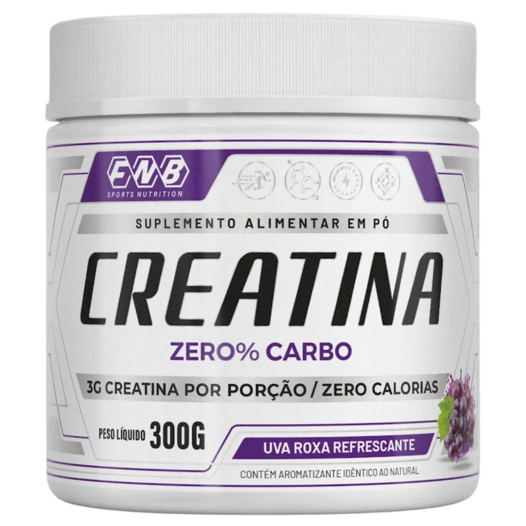 Creatina Zero Carbo 300g sabor Uva Roxa Flora Nativa
