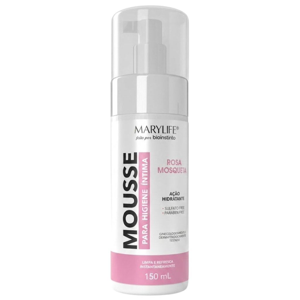 Mousse de Higiene Intimo Rosa Mosqueta 150ml Bio Instinto
