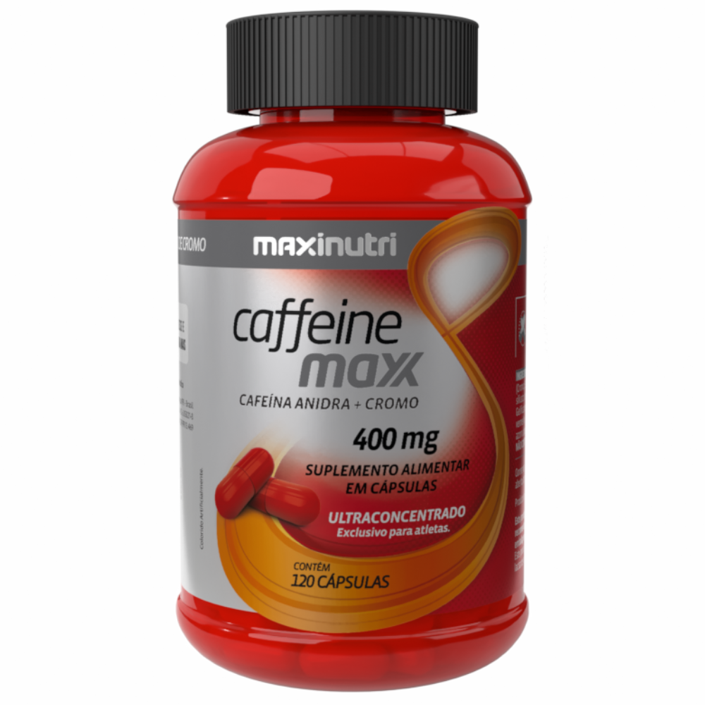 Caffeine Max (Cafeina) 420mg 120 cápsulas Maxinutri