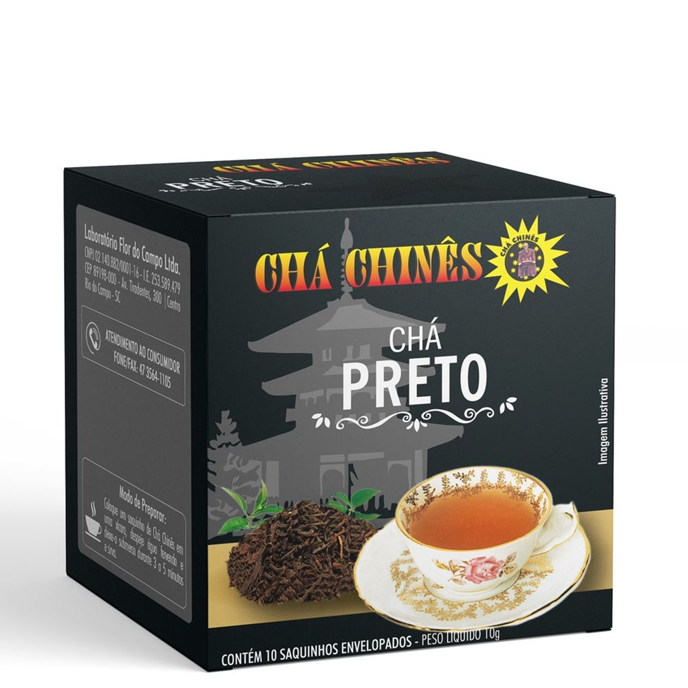 Cha Preto 10g Cha Chines