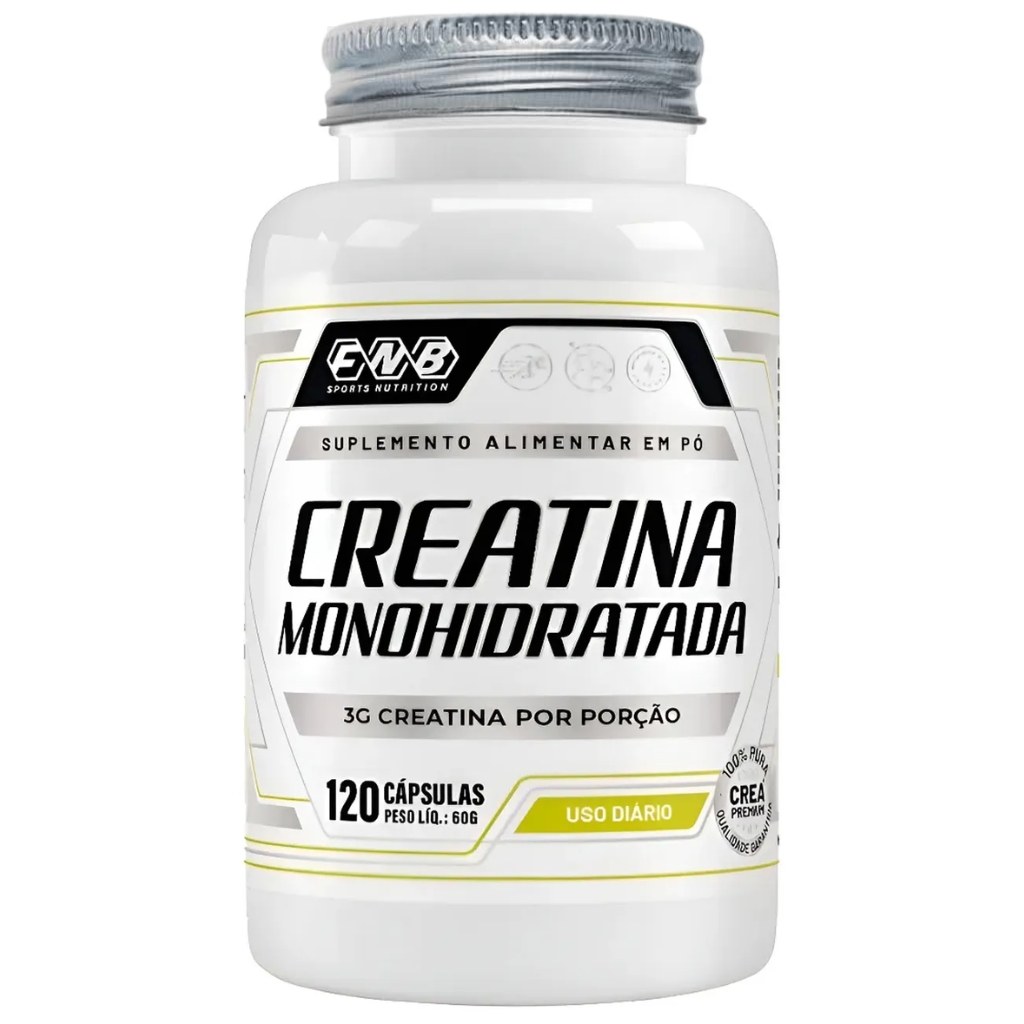 Creatina 100% Pura 500mg 120 cápsulas Flora Nativa