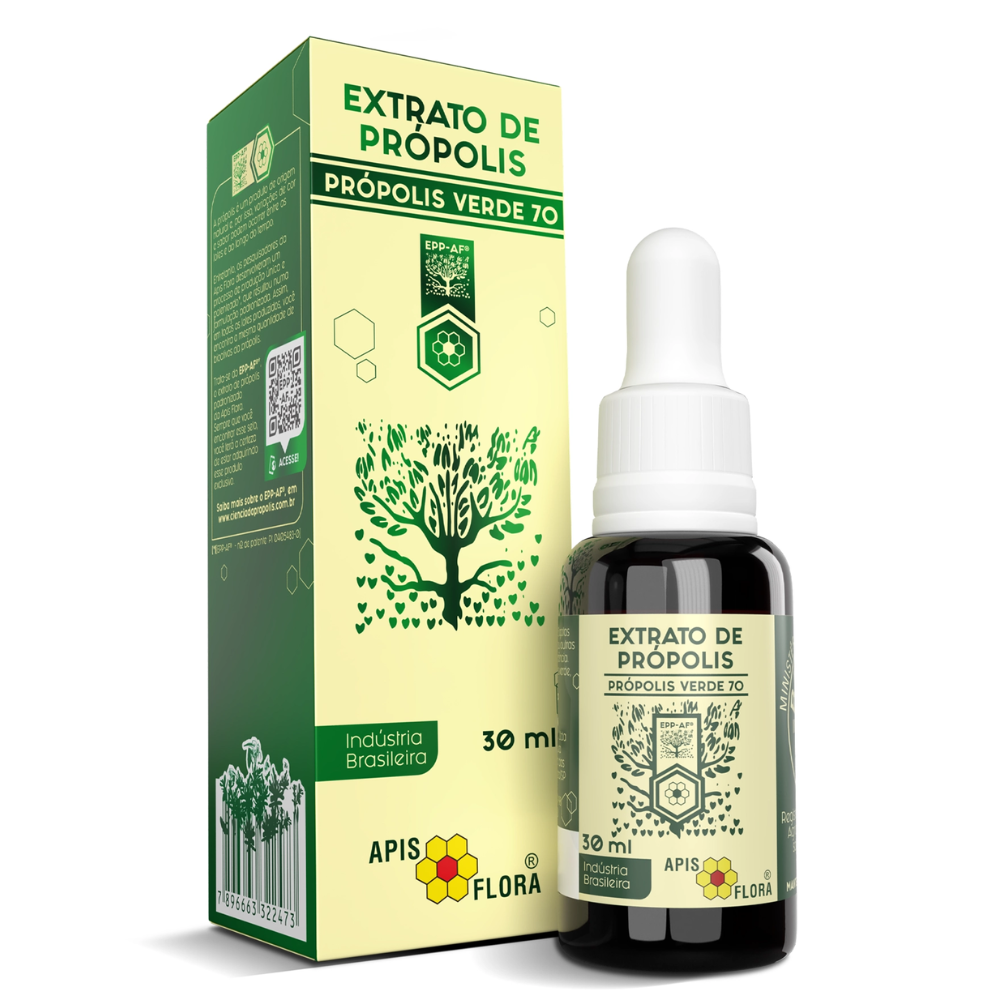Extrato de Propolis Verde 70 30ml Apisflora
