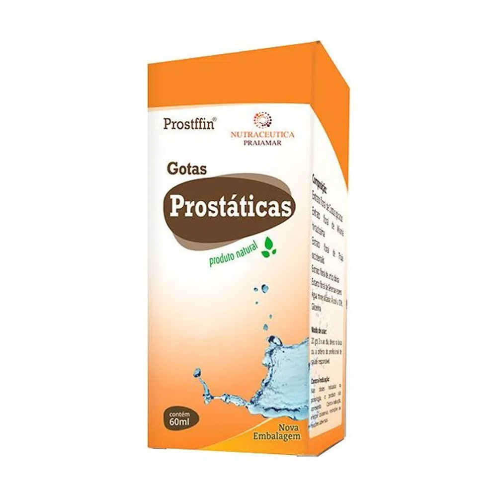 Gotas Prostaticas Prosttfin 60ml Praiamar