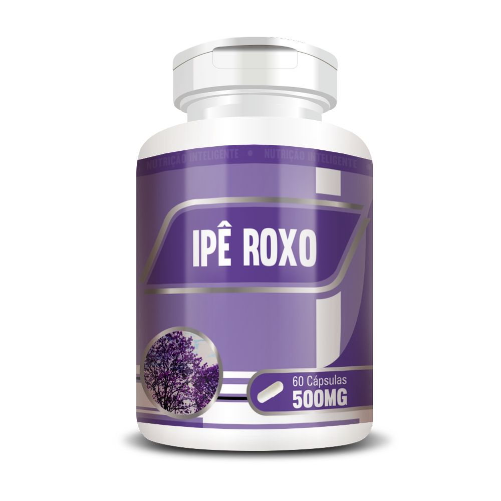 Ipe Roxo 500mg 60 cápsulas RN Suplementos