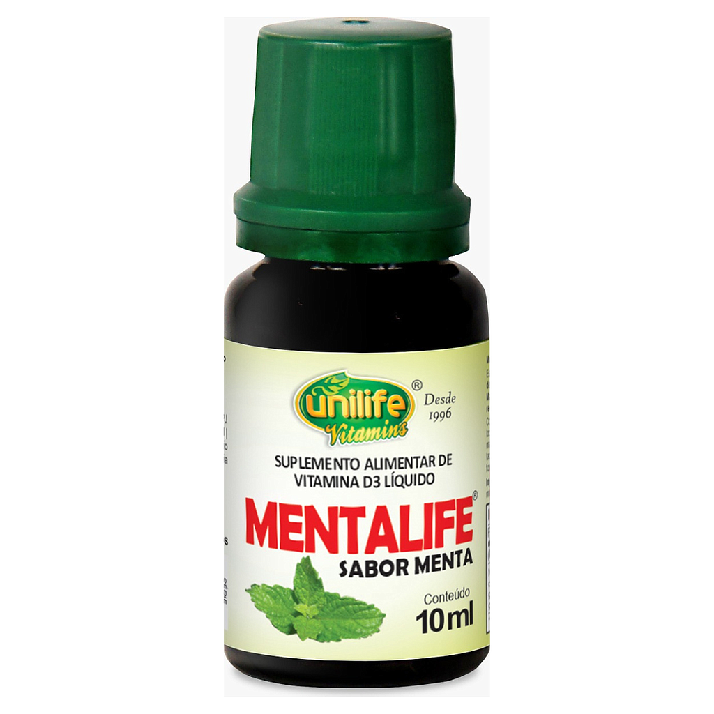 Mentalife - Óleo sabor menta - 10ml Unilife