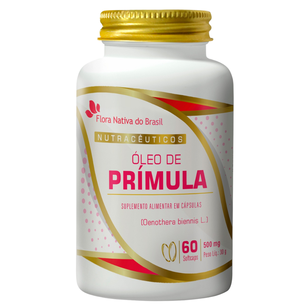 Oleo de Primula 500mg 60 softcaps Flora Nativa
