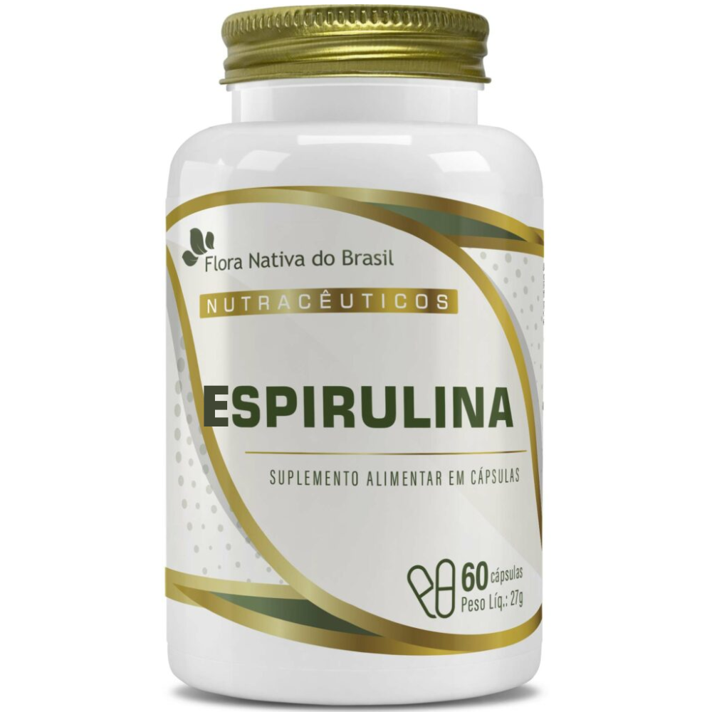 Espirulina 450mg 60 cápsulas Flora Nativa
